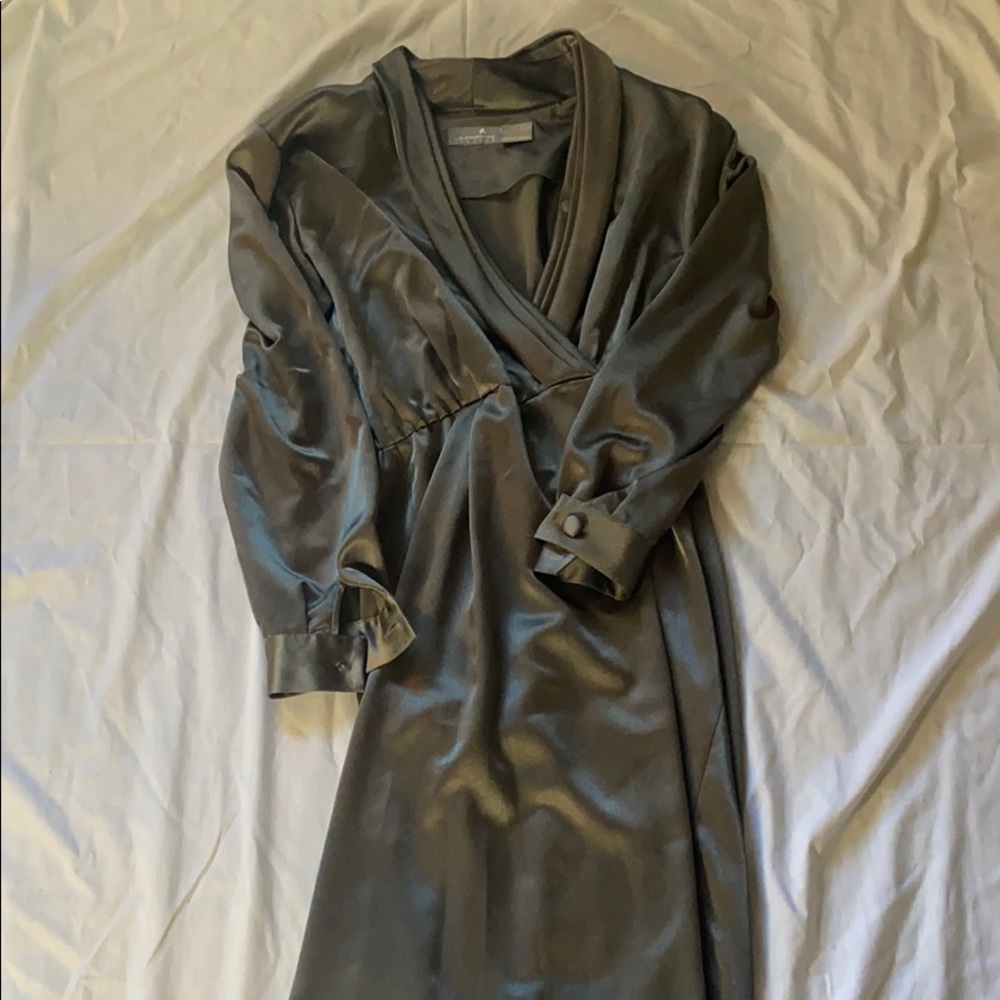 Olive vintage Liz Claiborne olive dress